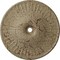 Ekena Millwork Galveston Ceiling Medallion (Canopies up to 5 7/8"), 51"OD x 3 5/8"ID x 3 3/8"P, Gobi Desert Crackle CM51GLGDC - alternate 1
